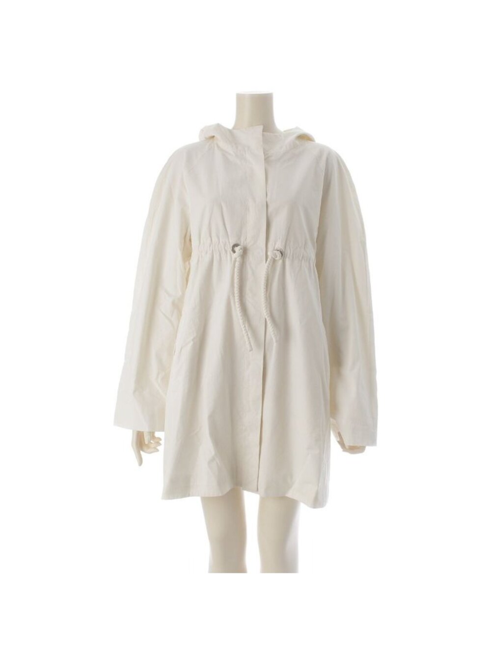 Celine Cotton Surgical Mod Coat Vintage White 40